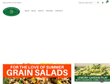 Tablet Screenshot of garlicclovefoods.com